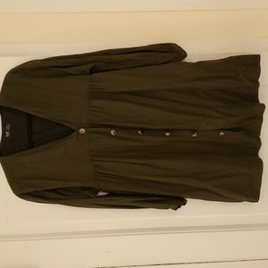 Zara dress, size S, army green